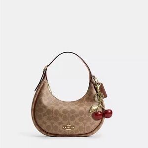 NWT Coach Emily shoulder bag in Signature canvas